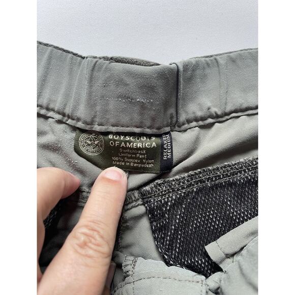 Boy Scouts of America Men's Uniform Switchback Shorts No Legs Size M Relaxed - Picture 3 of 6